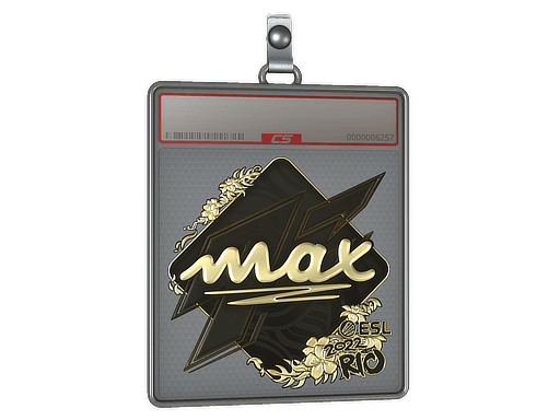 Sticker Slab | max (Gold) | Rio 2022