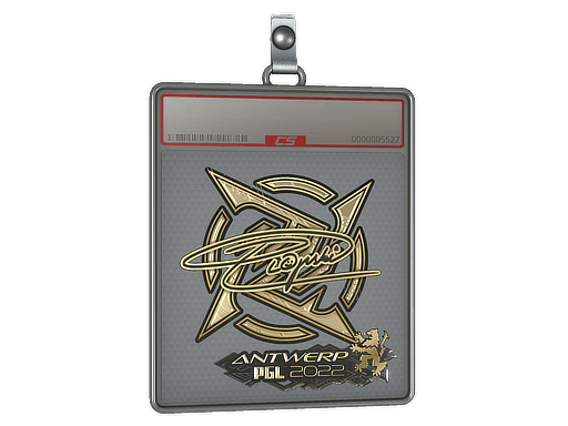 Sticker Slab | Plopski (Gold) | Antwerp 2022