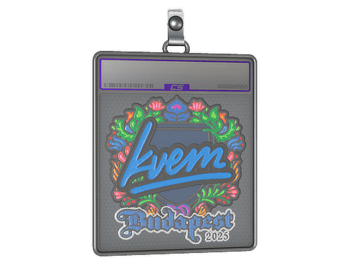 Sticker Slab | Kvem (Embroidered) | Budapest 2025