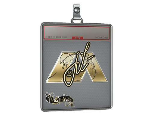 Sticker Slab | jL (Gold) | Paris 2023