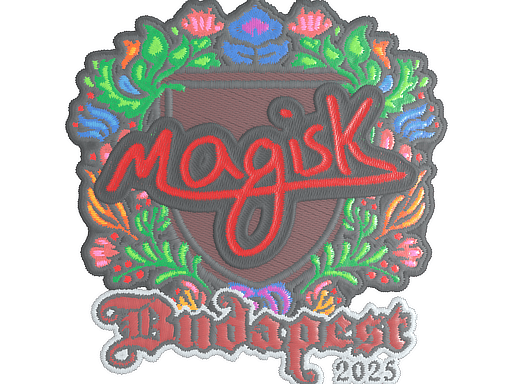 Sticker | Magisk (Embroidered) | Budapest 2025