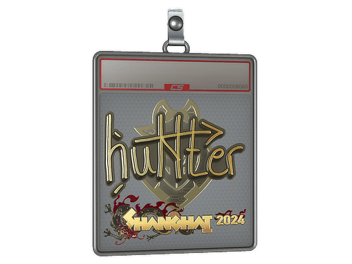 Sticker Slab | huNter- (Gold) | Shanghai 2024