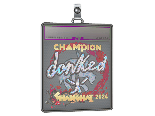 Sticker Slab | donk (Holo, Champion) | Shanghai 2024