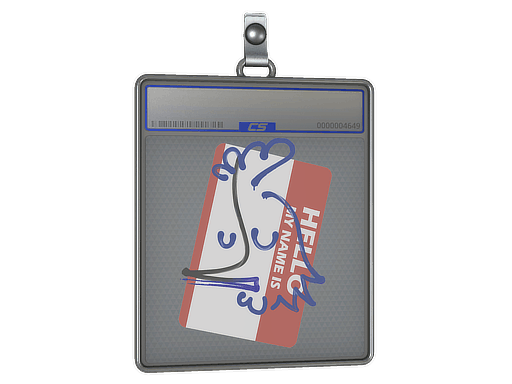 Sticker Slab | Hello AK-47