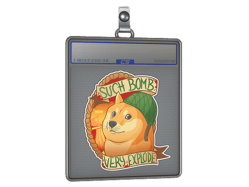 Sticker Slab | Bomb Doge