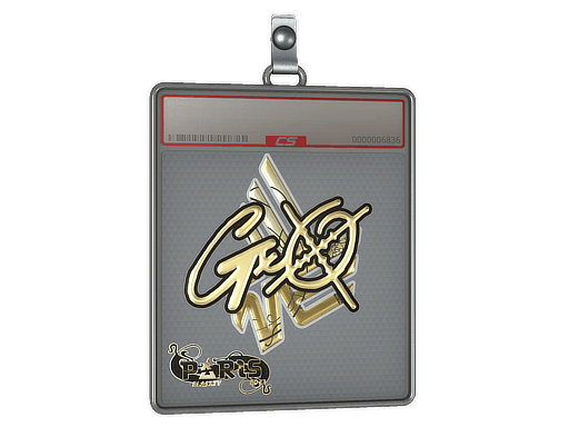 Sticker Slab | gxx- (Gold) | Paris 2023