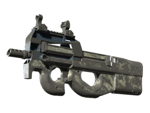 P90 | Blue Tac - Battle-Scarred
