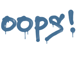 Sealed Graffiti | Oops - Default