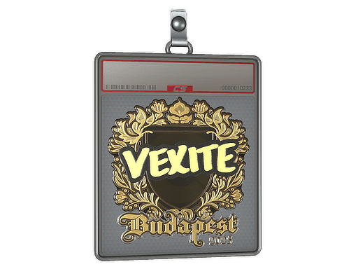Sticker Slab | vexite (Gold) | Budapest 2025