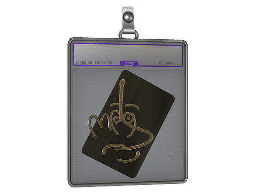 Sticker Slab | Hello MP9 (Gold)