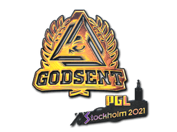 Sticker | GODSENT (Holo) | Stockholm 2021