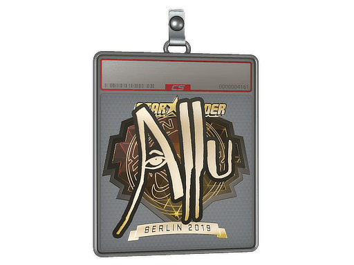 Sticker Slab | allu (Gold) | Berlin 2019