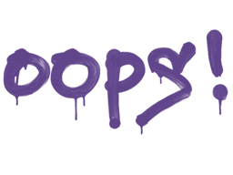 Sealed Graffiti | Oops - Default