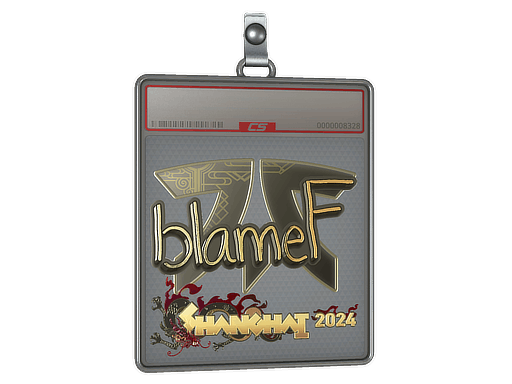 Sticker Slab | blameF (Gold) | Shanghai 2024