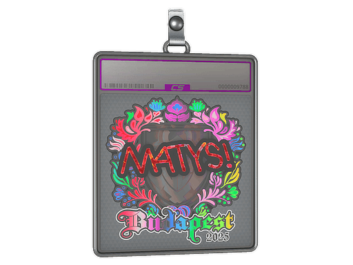 Sticker Slab | MATYS (Holo) | Budapest 2025