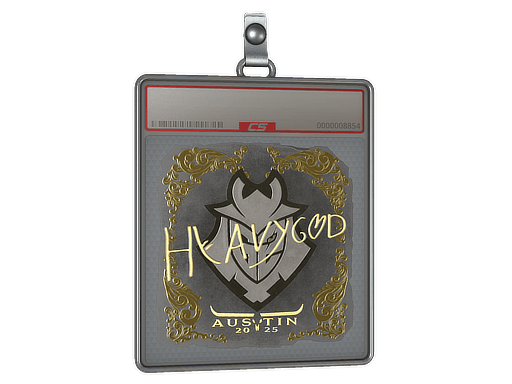 Sticker Slab | Heavygod (Gold) | Austin 2025