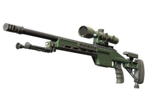 SSG 08 | Green Ceramic - Field-Tested