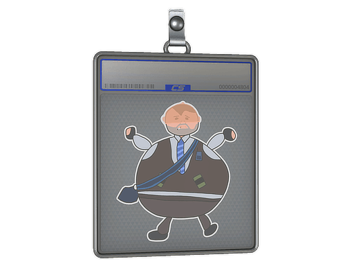 Sticker Slab | Poorly Drawn Number K