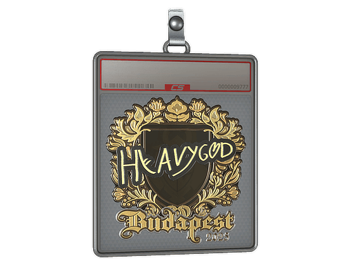 Sticker Slab | Heavygod (Gold) | Budapest 2025