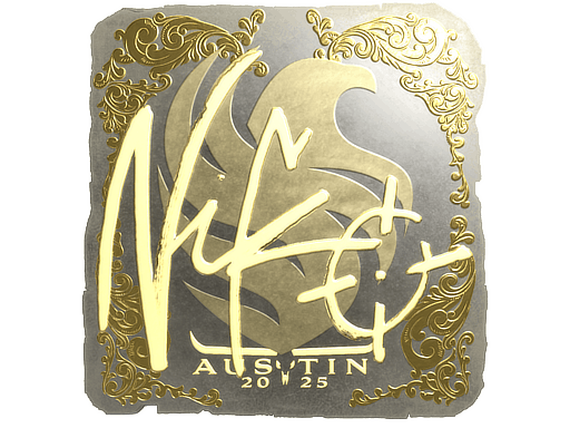 Sticker | NiKo (Gold) | Austin 2025