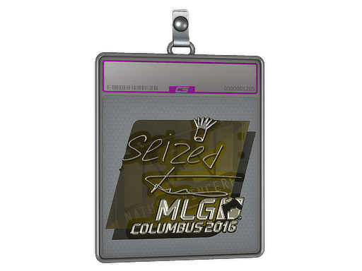 Sticker Slab | seized (Foil) | MLG Columbus 2016