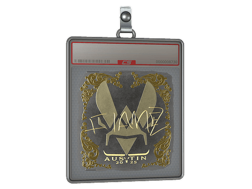 Sticker Slab | FlameZ (Gold) | Austin 2025