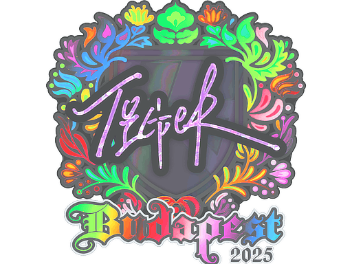 Sticker | Tiger (Holo) | Budapest 2025