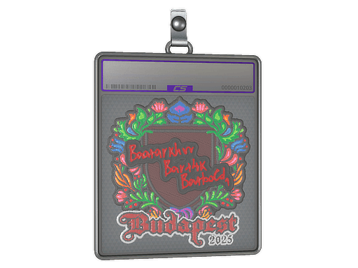 Sticker Slab | Bart4k (Embroidered) | Budapest 2025