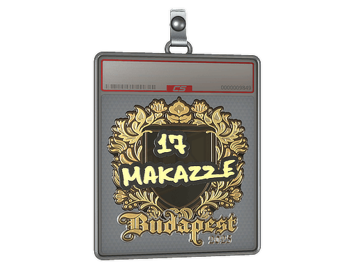 Sticker Slab | makazze (Gold) | Budapest 2025