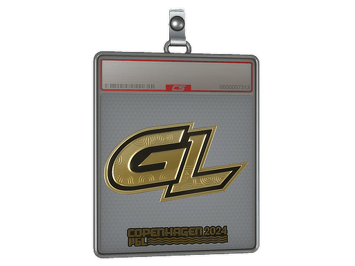 Sticker Slab | GamerLegion (Gold) | Copenhagen 2024