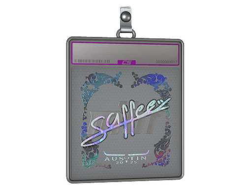 Sticker Slab | saffee (Holo) | Austin 2025