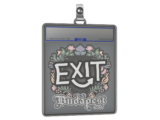 Sticker Slab | exit | Budapest 2025