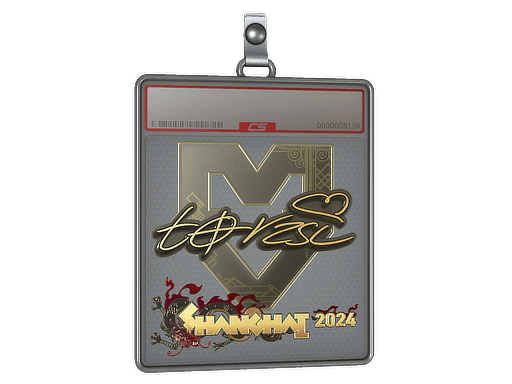 Sticker Slab | torzsi (Gold) | Shanghai 2024