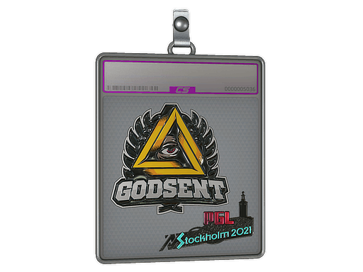 Sticker Slab | GODSENT (Foil) | Stockholm 2021