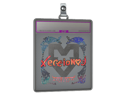 Sticker Slab | xertioN (Holo) | Austin 2025