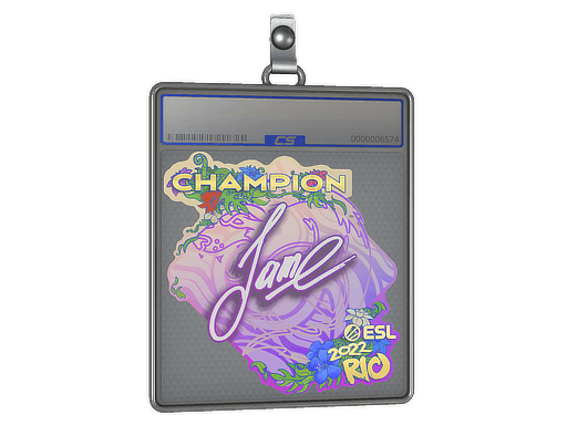 Sticker Slab | Jame (Champion) | Rio 2022