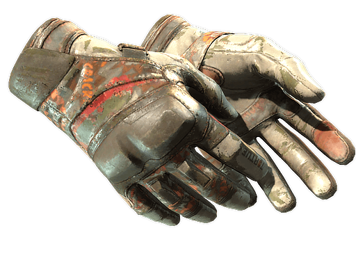 ★ Moto Gloves | POW! - Battle-Scarred