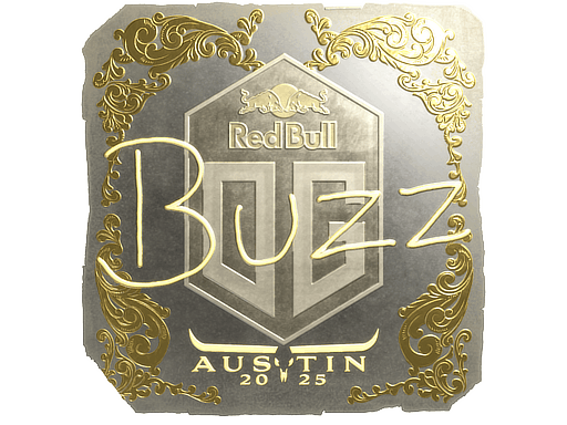 Sticker | Buzz (Gold) | Austin 2025