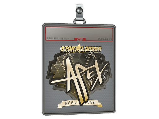 Sticker Slab | apEX (Gold) | Berlin 2019