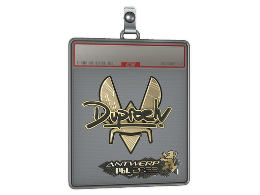 Sticker Slab | dupreeh (Gold) | Antwerp 2022