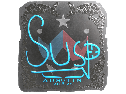 Sticker | susp (Foil) | Austin 2025
