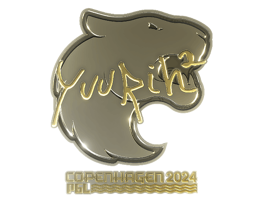 Sticker | yuurih (Gold) | Copenhagen 2024
