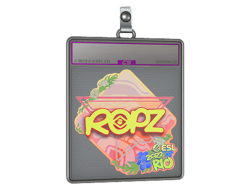 Sticker Slab | ropz (Holo) | Rio 2022