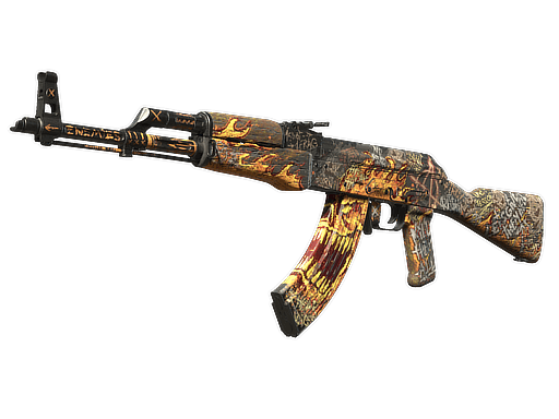 AK-47 | Searing Rage - Field-Tested