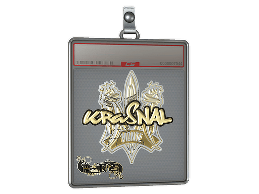 Sticker Slab | kRaSnaL (Gold) | Paris 2023