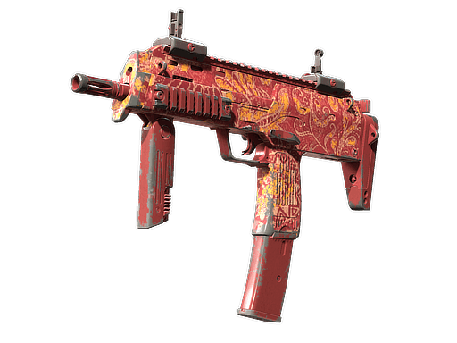 MP7 | Coral Paisley - Field-Tested