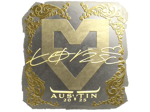 Sticker | torzsi (Gold) | Austin 2025
