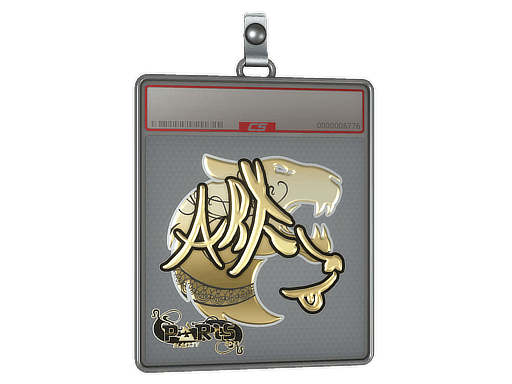 Sticker Slab | arT (Gold) | Paris 2023