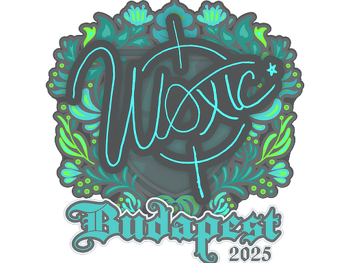 Sticker | woxic | Budapest 2025