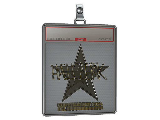 Sticker Slab | hallzerk (Gold) | Copenhagen 2024